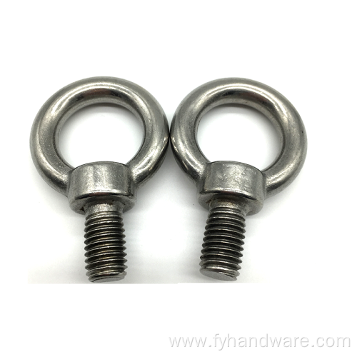 DIN580 stainless steel 304 eye bolt